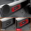 Carbon Fiber Car Multimedia DVD Player Frame Trim Cover Decoration Sticker For Nissan 350Z 2006-2009 Auto Interior Accessories