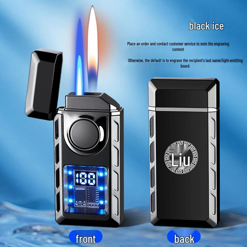 Authentic Voice-Controlled Windproof Double-Flame Lighter - Personalized Gift Trend