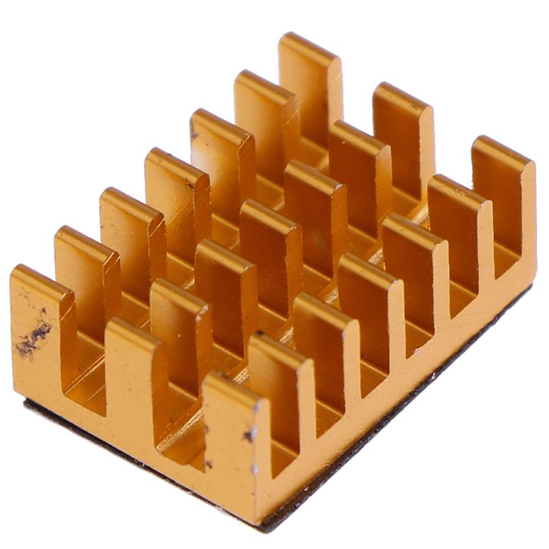 3Pcs/Set Raspberry Pi 4B Copper Cooling Pad Heatsink Radiator Cooling Kit