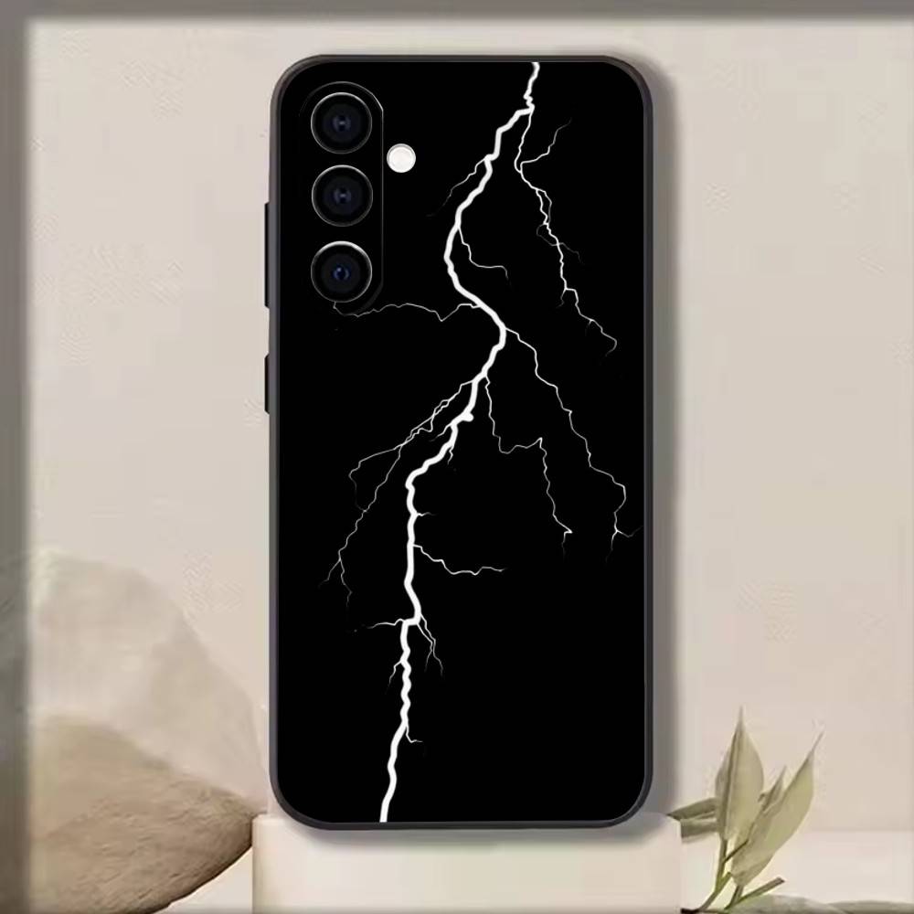 Cool lighting   Phone Case For Samsung Galaxy A73,A72,A71,A70,A53,A52,A51,Soft Silicone Black Cover