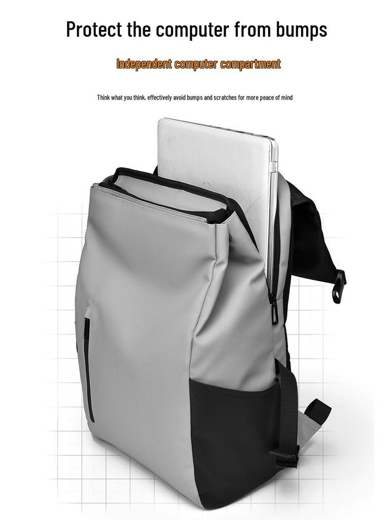 2025 Casual Sports Backpack: Large Capacity, Wet/Dry Separation for Students & Commuters