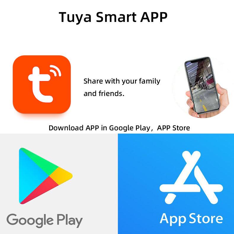 Tuya Solar-Powered Outdoor Waterproof 4G Surveillance Camera with Remote HD Monitoring