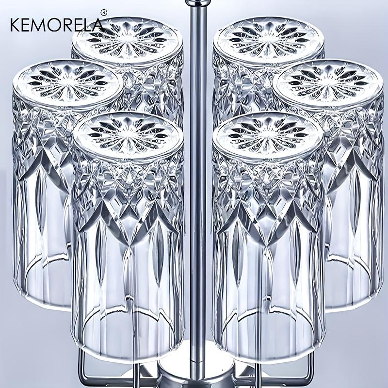 423ML Stemware 1/2 PCS Glass Cup Parties Glassware for Drinking Water Beer or Soda Stylish and Elegant Tableware Dishwasher