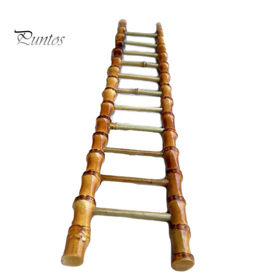

Бамбуковая форма для демонстрации лестницы, натуральная полка для чашек, бамбуковая форма для украшения стола, лестница для дома A