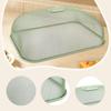 Mesh Kitchen Cover Iron Food Net Dome Protector 18.5 Inch Large Screen for Outdoor Picnic Table BBQ