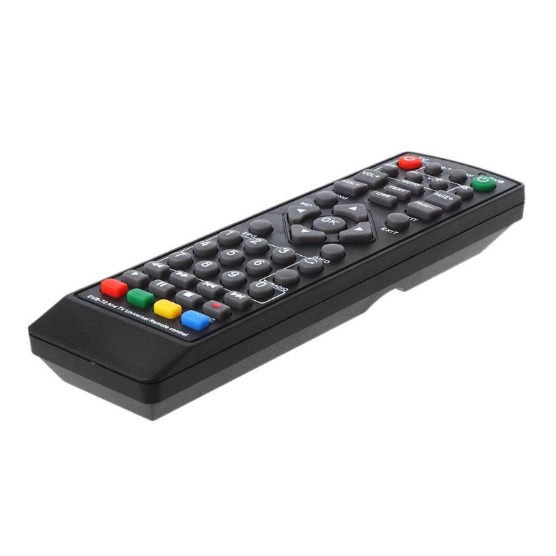 Black Universal Wireless Remote Control Controller Replacement for DVB-T2 Smart Television STB HDTV Smart Set Top TV Box