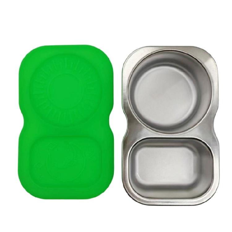 

Efficient Nonrust Steel Seasoning Cup Outdoor Sauce Container Produced For Easy Transport And Mess Release Storage зелений