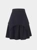 L By L Cone Navy Frill Skirt