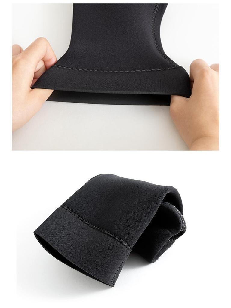 YALISI Nepropustné 3mm potápěcí ponožky: Teplé, protiskluzové, mrazuvzdorné ponožky na pláž a potápění pro muže a ženy