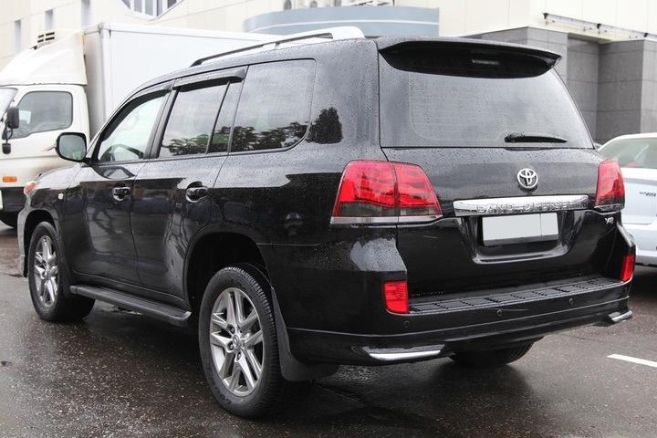 

Задние брызговики 2012-2015 (2 шт, под обвес) для Toyota Land Cruiser 200