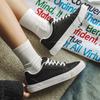 Women's Shoes 2025 Spring Autumn New Comfortable Casual Shoes Soft Sole Flat Sneakers Lace-up Non Slip Vulcanized Shoes