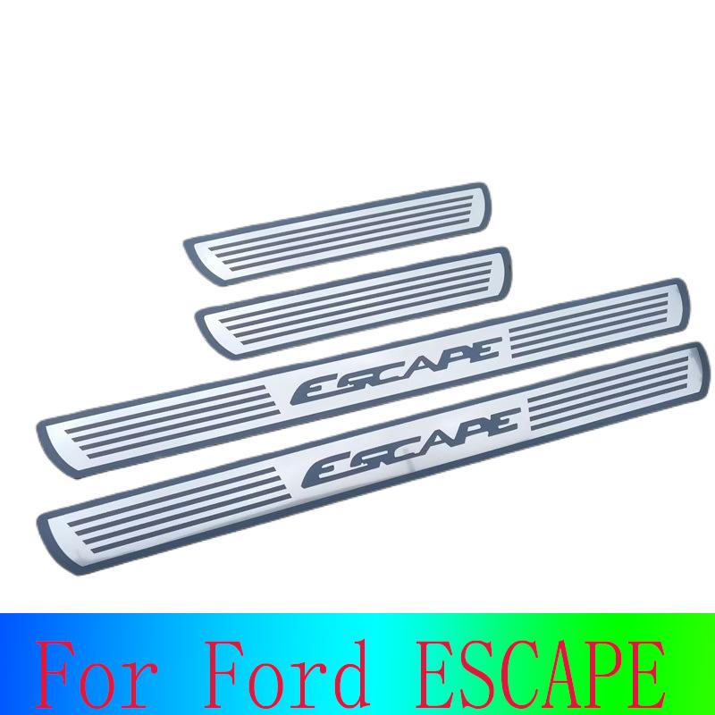 

Для Ford ESCAPE автомобильная дверь, защитное уплотнение для дверей автомобиля, защитная накладка на порог, высококачественная нержавеющая сталь