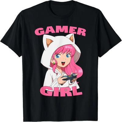 Gamer Girl Video Games Graphic Daughter Granddaughter T-Shirt
