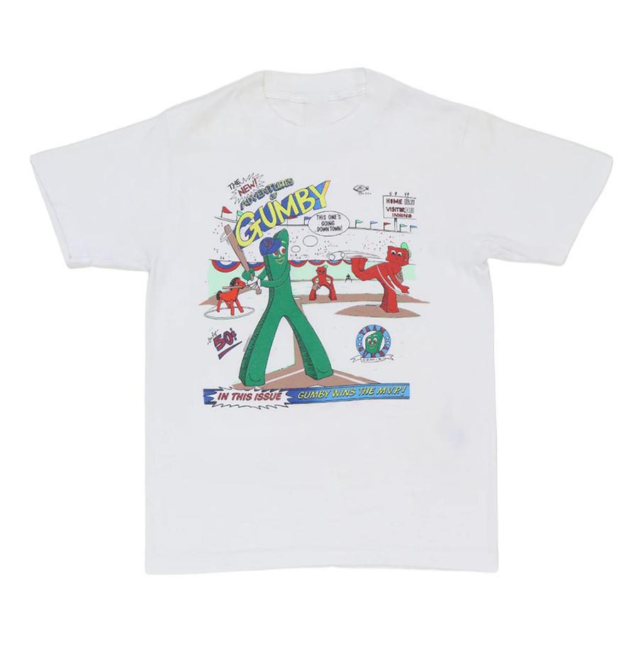 Gumby Pokey Baseball Gumby Wins Unisex T-Shirt Adult Cotton Tee Unisex T-Shirt S