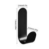 5 Sets Of Non-Punched Door Hooks, Wall Hanging Clothes Hooks, Suitable For Bathroom, Living Room, Kitchen, Storage Hooks