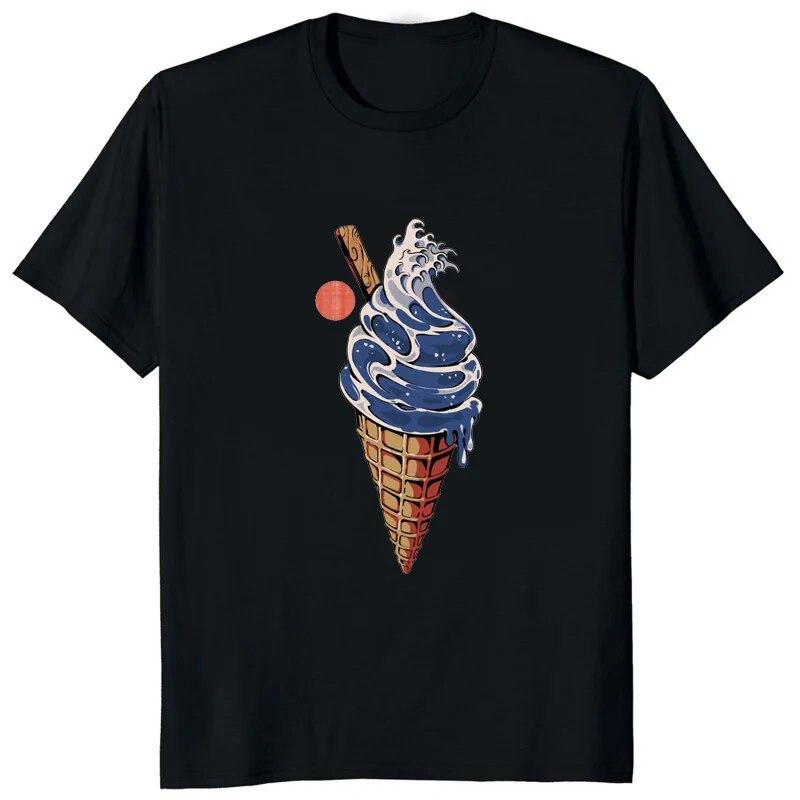 Nouă sosire Mâncare japoneză Sushi Ramen Takoyaki Kaiju Tricou unisex cu imprimeu grafic Harajuku Hipster Tricou pentru femei Tricou casual de vară