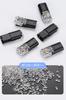YFFSFDC Wiring Connector, Compatible with 20-22AWG, Connection Terminal, 2 Needles,