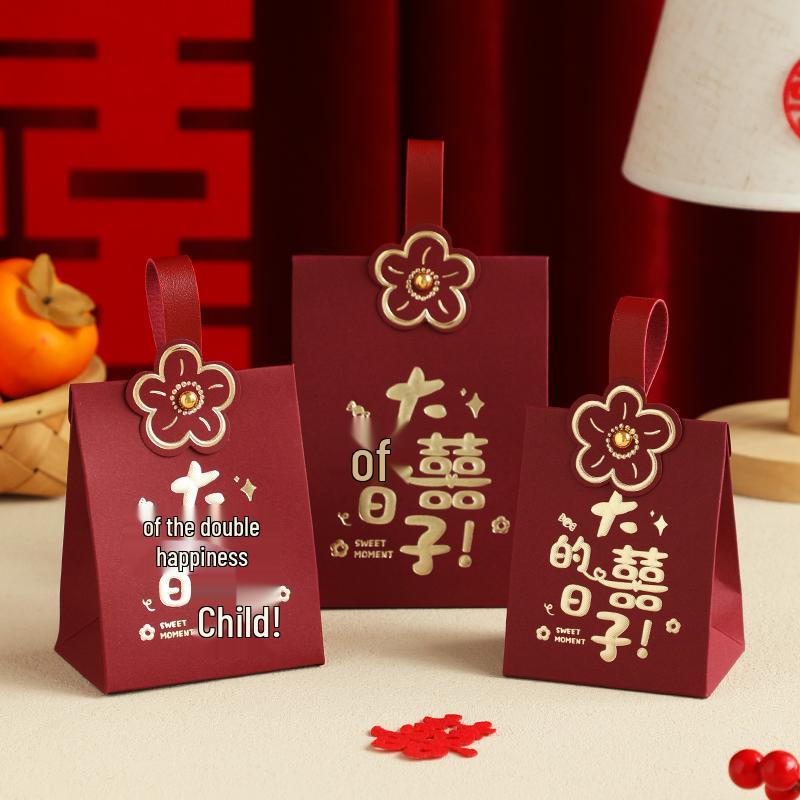 2025 Luxury Wedding Candy Gift Boxes & Bags - Elegant, Niche Packaging