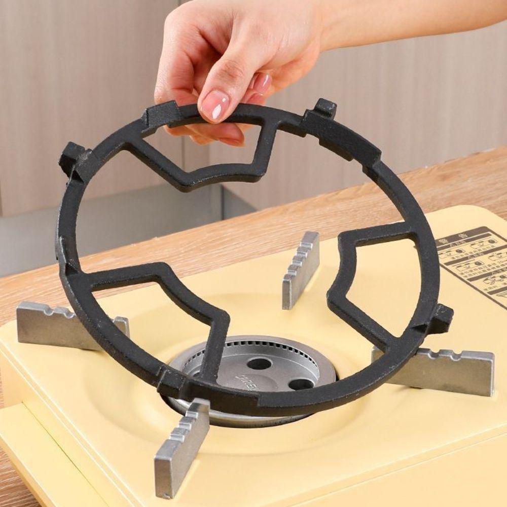 

Энергосберегающая крышка газовой варочной панели, противоскользящий чугунный ветрозащитный экран, универсальный кронштейн для горшка