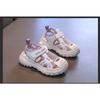 Children's Breathable Mesh Sport Sandals Girls' Casual Sneakers, Anti-Kick Closed-Toe Shoes for Toddlers & Youth