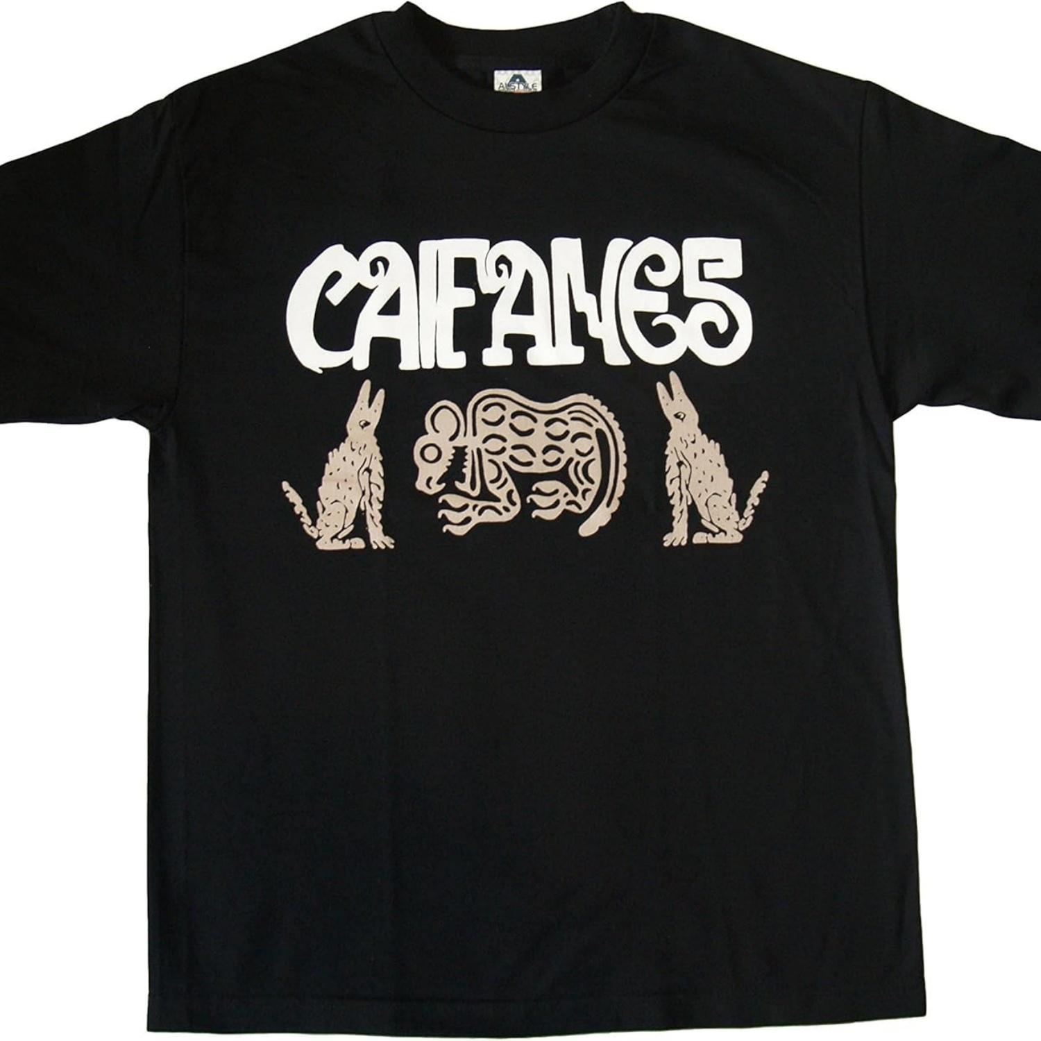 

Caifanes - Rock En Español Jaguares Men s T Shirt Black (Medium) XXXXXL чёрный