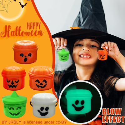 Halloween Pumpkins Small Bucket, Small Cute PumpkinS Trick Or Hospitality Buckets, Halloween Trick Or Party Favors, For Halloween Party Holiday Favors