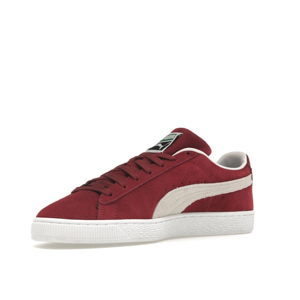 Puma Suede Classic 21 Cabernet Unisex Sneakers Red White 374915-06