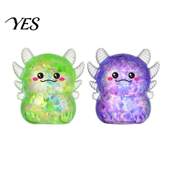 Stress Relief Toy Axolotl Squeeze Set, Toys for Adults Kids, Soft TPR Slow Rising Sensory Balls Anxiety Relief, Classroom Prizes Birthday Gifts