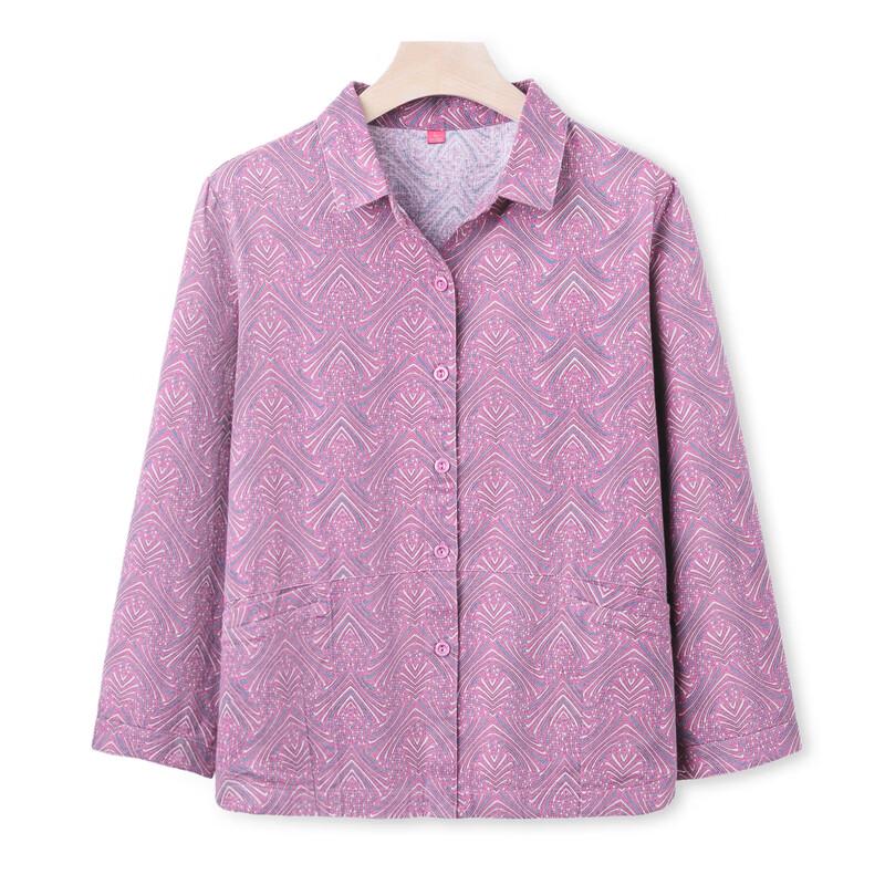 YUZHAOLIN Women's Pure Cotton Floral Shirt