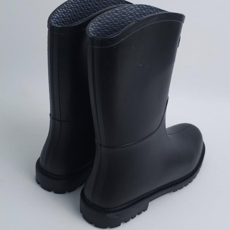 Melting Brown Women Mid Rain Boots