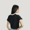 Adidas Women's Slim-Fit Cotton Short Sleeve T-Shirt Trefoil JC8703