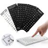 Mehrsprachige Tastaturaufkleber Spanisch/Englisch/Russisch/Deutsch/Arabisch/Italienisch/Japanische Buchstabenersatz für Laptop PC Notebook