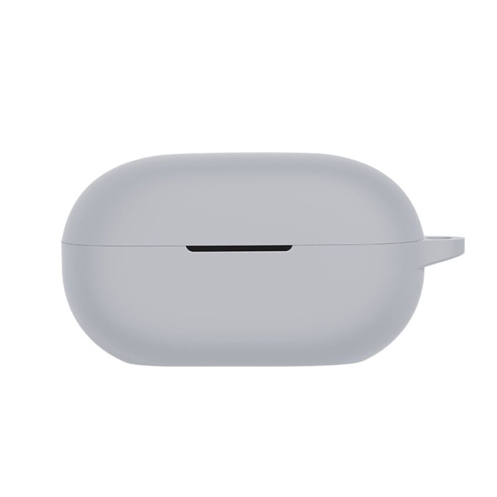 Capa de silicone para fones de ouvido Beats Solo Buds com gancho, protetor macio à prova de choque e anti-riscos, capa protetora de cor sólida