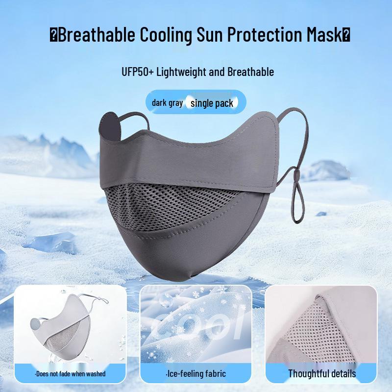 Women s UV Protection Cycling Mask - Breathable, Washable, Ice Silk, Full Face Coverage