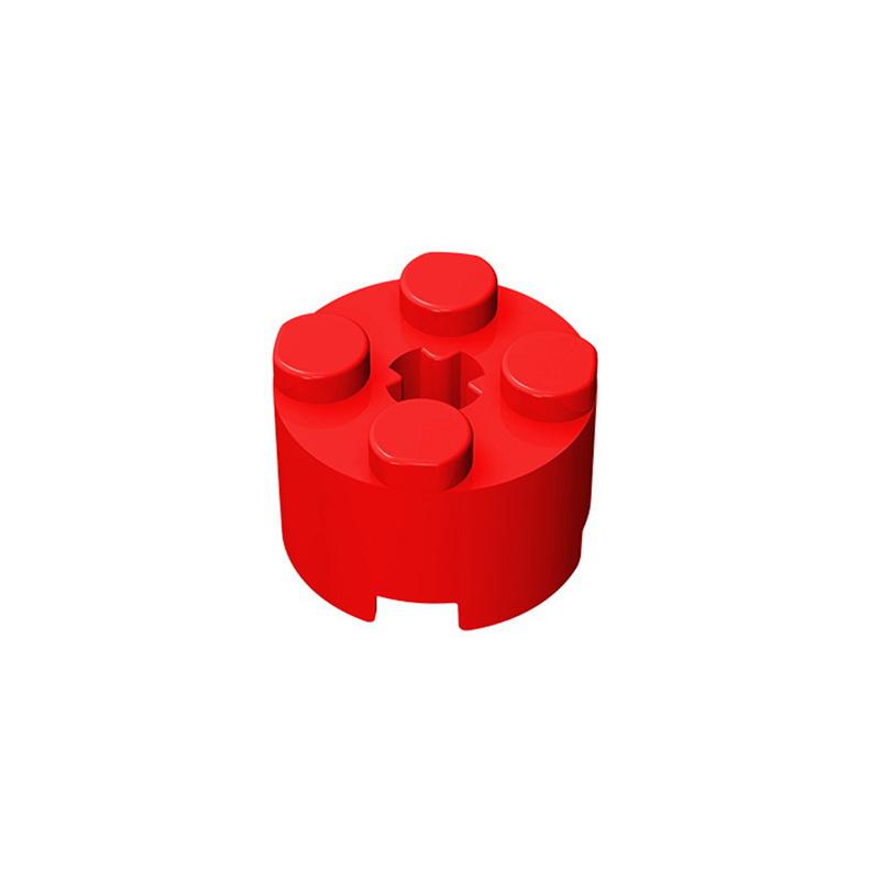 50pcs 3941 Round 2x2 with Axle Hole Building Block Toy Compatible Classic Accessories Construction DIY MOC High-tech Gift
