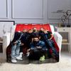 BSB band backstreet boys printed blankets Flannel Warm blanket Soft Cozy Blanket Travel Blankets bed linings Birthday Gift