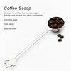 Stainless Steel Coffee Scoop Long Handle Silver Long Handle Coffee Scoop High Polish Coffee Measuring Spoon Coffee Making