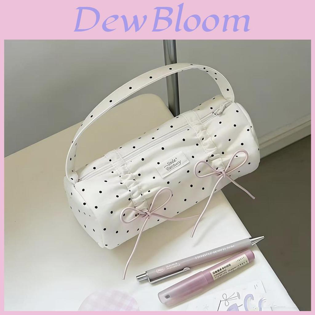 Style Canvas Pencil Case With Large Capacity For Students And Girls