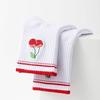 Breathable Pilates Socks Harajuku Street Cherry Embroidery Socks New Yoga Socks