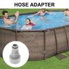 Set of 2 Pool Hose Adapter Pool Fitting Swimming Pool Drainage Adapter Hose Connector Pool Water Drain Adapter for Pool