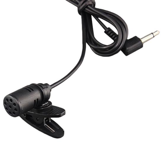 PC Dizüstü Dizüstü Bilgisayar için Mini Yaka Mikrofonunda 3.5mm Eller Serbest Bilgisayar Klipsi