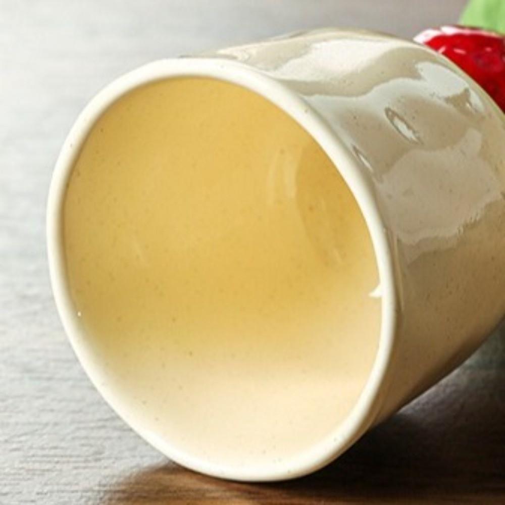 Hand Painted Dessert Cup Exquisite Ice Cream Mug Specific Cup Ceramic Fruit Goblet  Breakfast