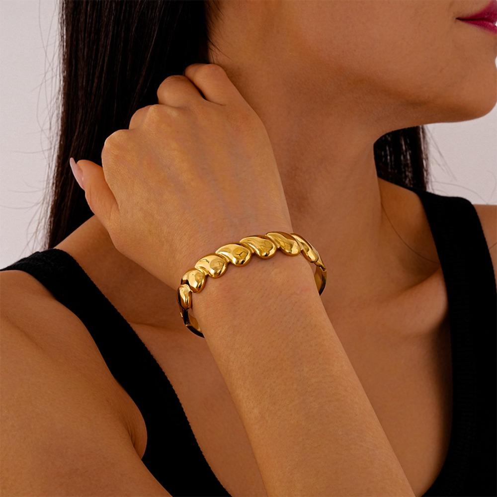 Metal Wide Open Bangle Butterfly Exaggerated Bracelet Temperament Cuff Bangles Girls Gift