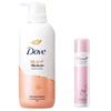 White Peach Scent Shower Gel & Sunscreen Spray Set