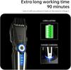 Head To Toe Advanced Rechargeable Powered Body Groomer Kit, Beard Trimmer , Black