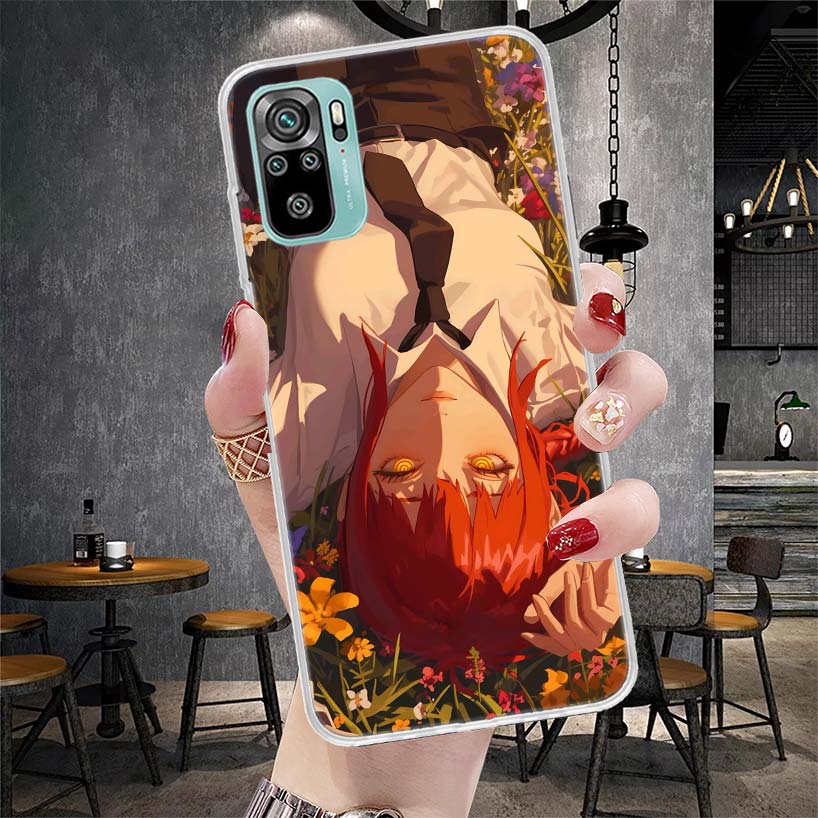C-Chainsaw Mans Makima Soft Phone Case For Xiaomi Redmi Note 15 14 14S 13 12 Pro Plus 12S 11 11S 11E 10 10S 11T 5G Fundas Coque