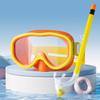 Set Maschera e Boccaglio Occhiali Anti-Appannamento Impermeabili Occhialini da Snorkeling Professionali Protezione UV Bambini Occhiali da Surf Spiaggia