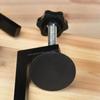 Pack of 5 C Clamp Clip Set,Adjustable Screw Clamp Carriers Clamp, 57mm 2.2inch Jaw Opening,Aluminium Table Clamp
