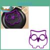 Premium Quality Silicone Funny Owl Mould Egg Rings Cooking Shaper For Perfect Breakfasts