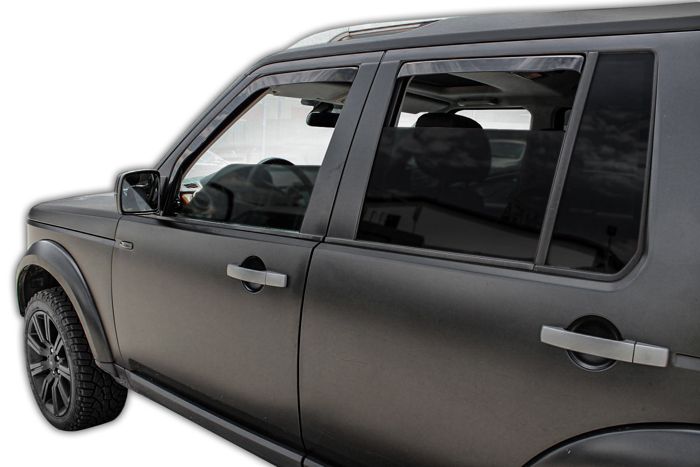 Déflecteurs d'air - SCOUTT - Land Rover Discovery 3 - Fumé - Acrylique renforcé - Installation facile